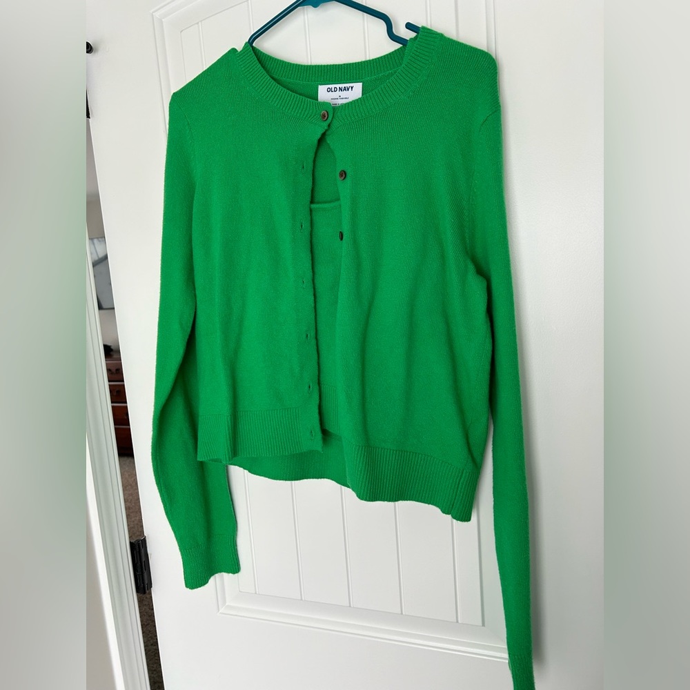 Old Navy Cardigan and Cami